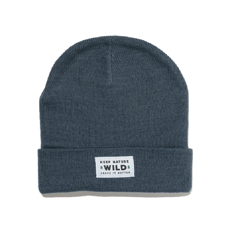 Keep Nature Wild Twin Pines Cuffed Beanie - FERAL