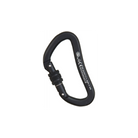Kong Heavy Duty Aluminum Black Carabiner - FERAL