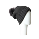 Leto Accessories Sherpa Lining Pom Beanie - FERAL