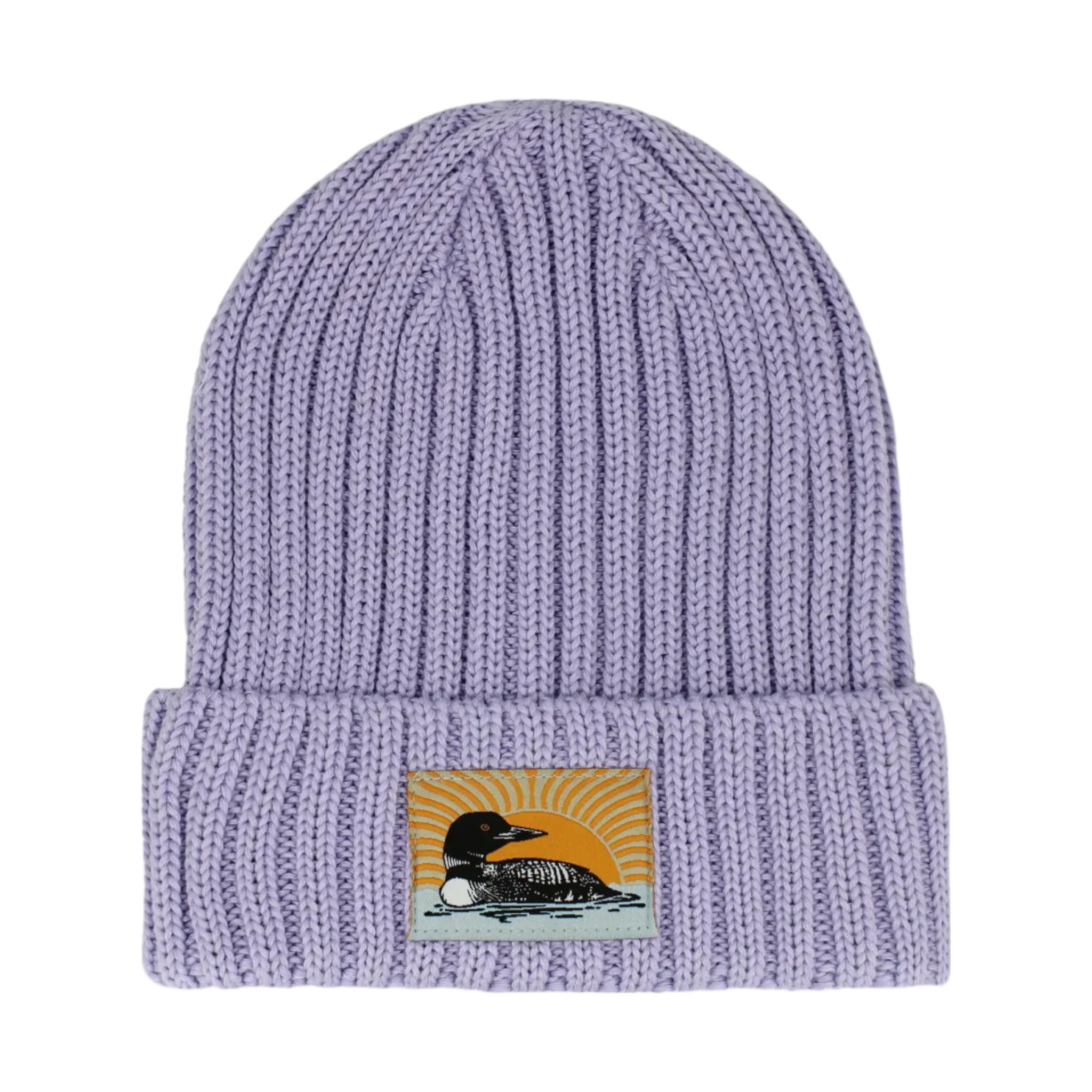 Bird Collective Loon Ribbed Recycled Beanie - FERAL
