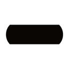 NoSo Black Bandage Merino Patch - FERAL