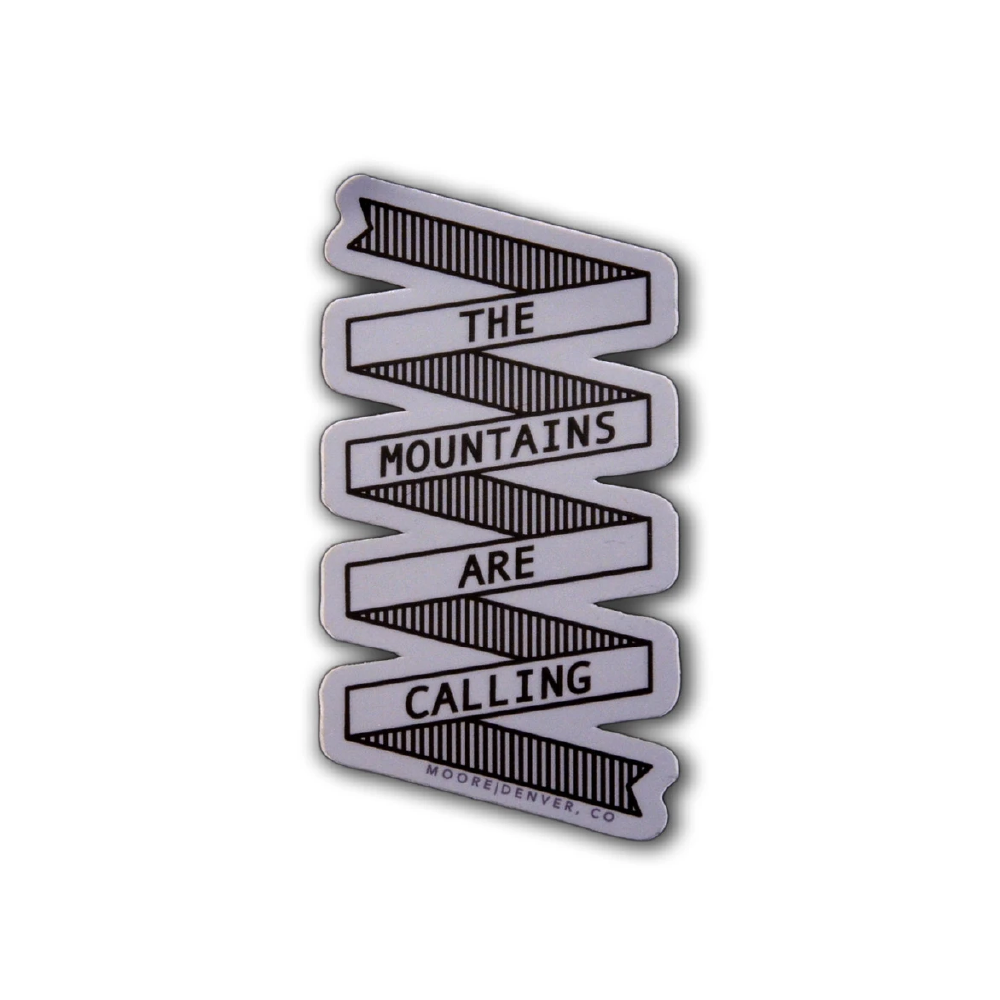 Moore Collection The Mountains Sticker - FERAL