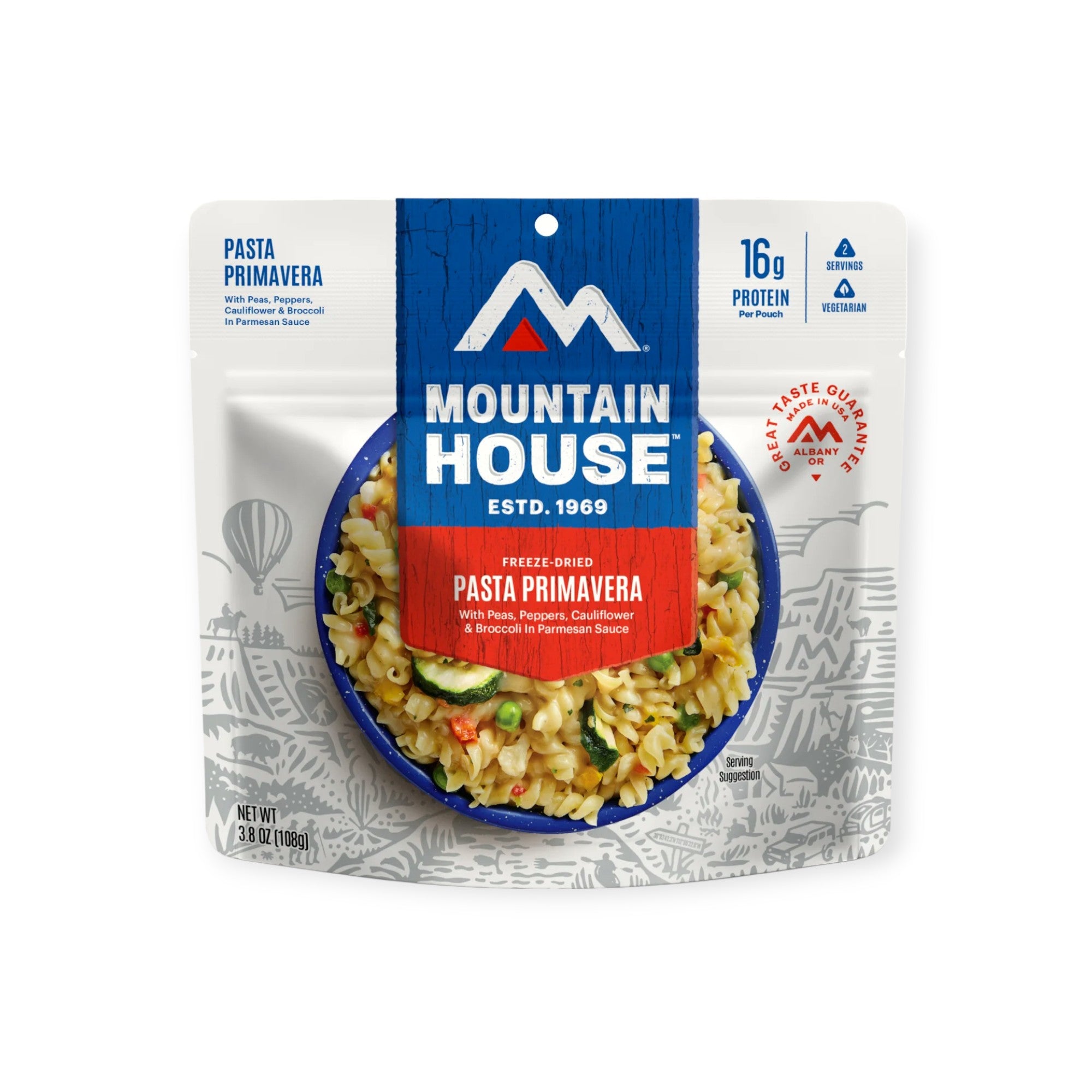 Mountain House Pasta Primavera Freeze-Dried Meal - FERAL