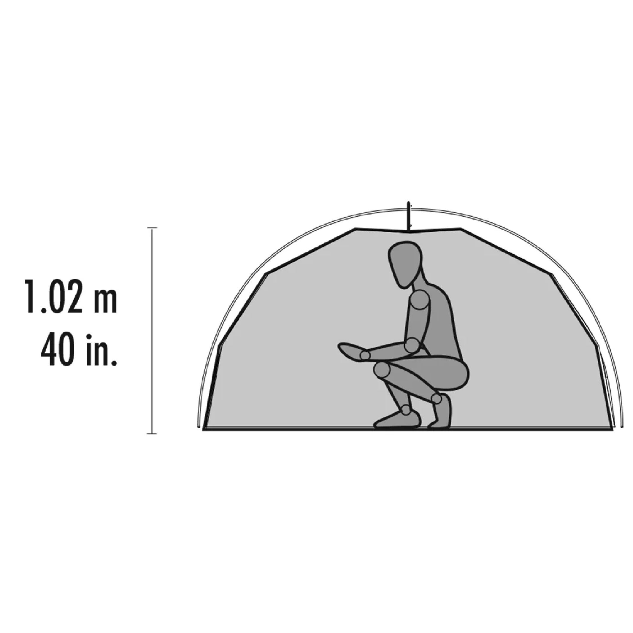 MSR Elixir 2 Person Backpacking Tent - FERAL
