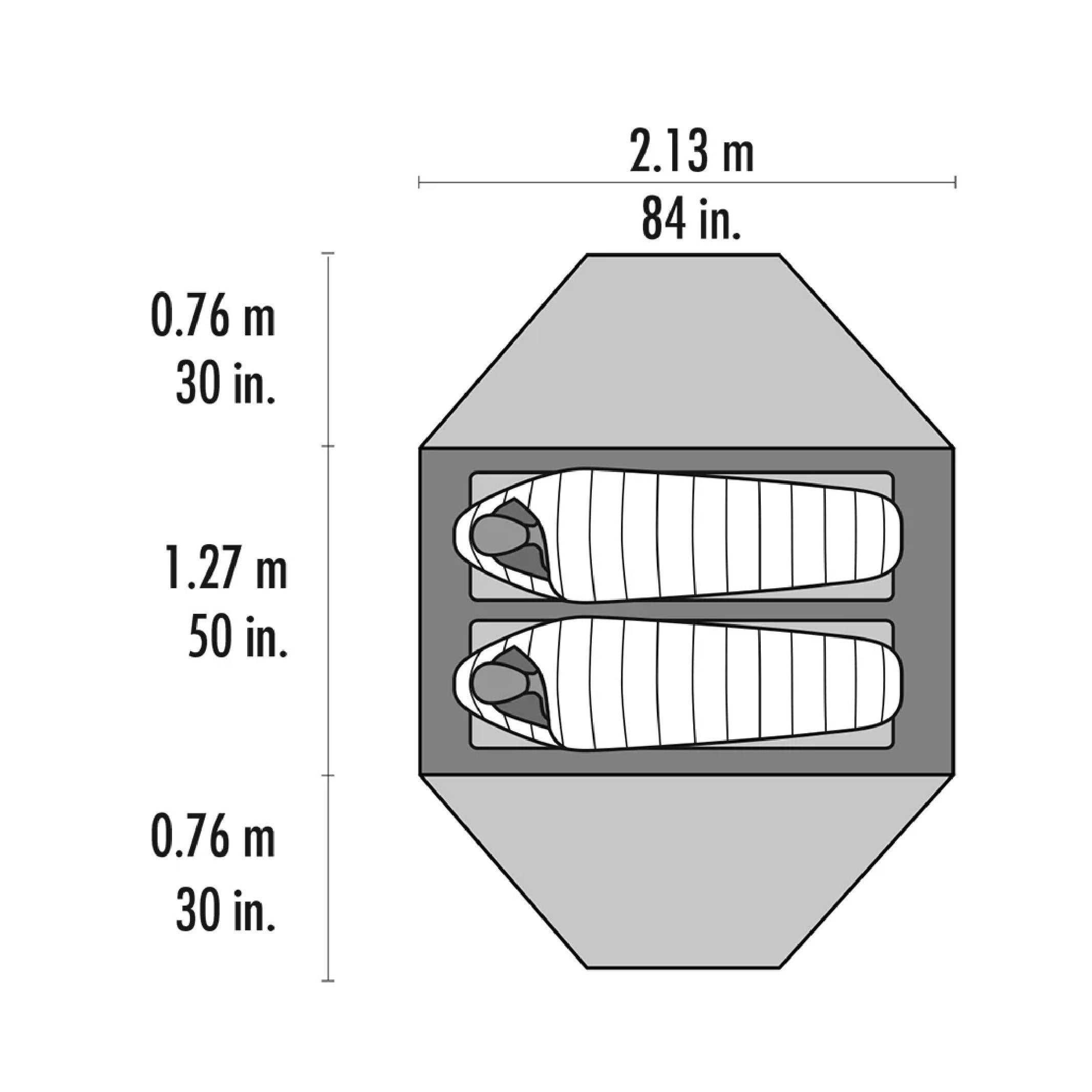 MSR Elixir 2 Person Backpacking Tent - FERAL