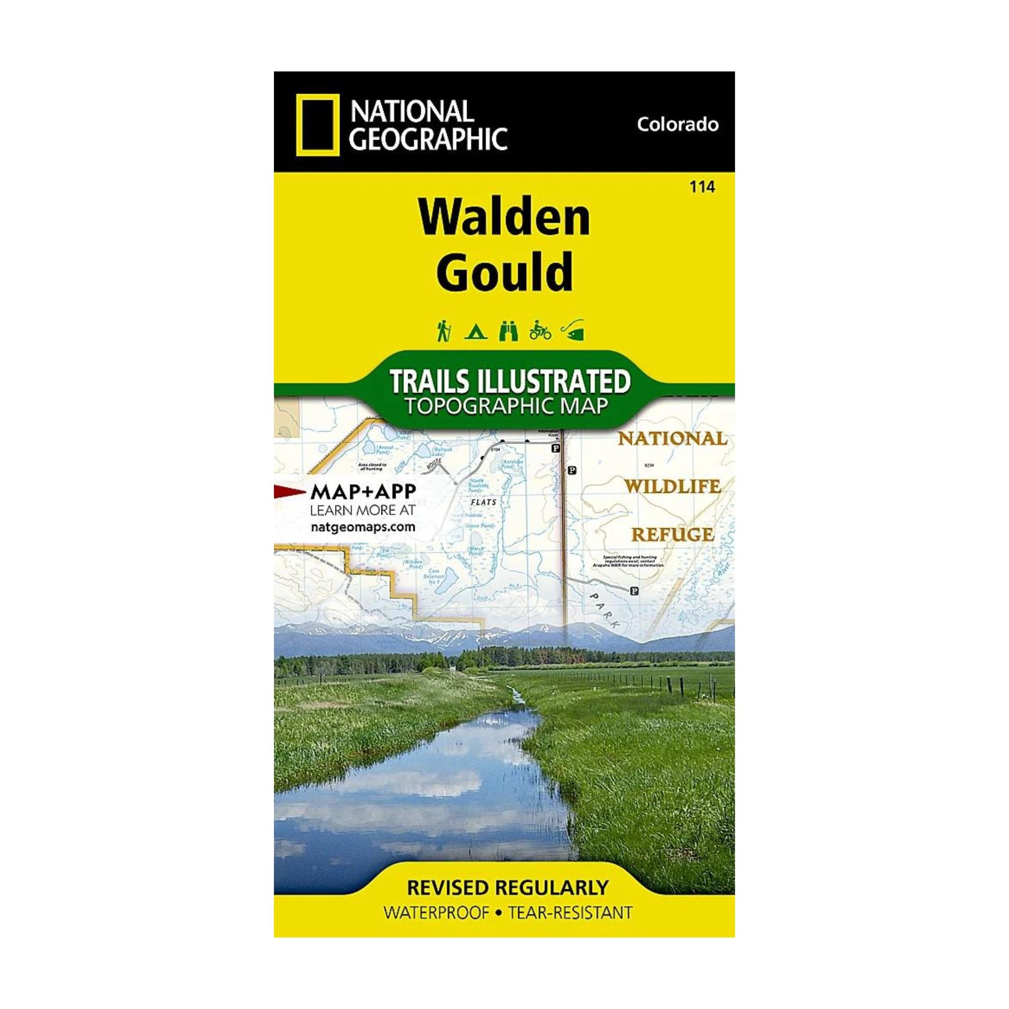 National Geographic 114: Walden | Gould Map - FERAL