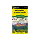 National Geographic 128: Maroon Bells | Redstone Marble Map - FERAL