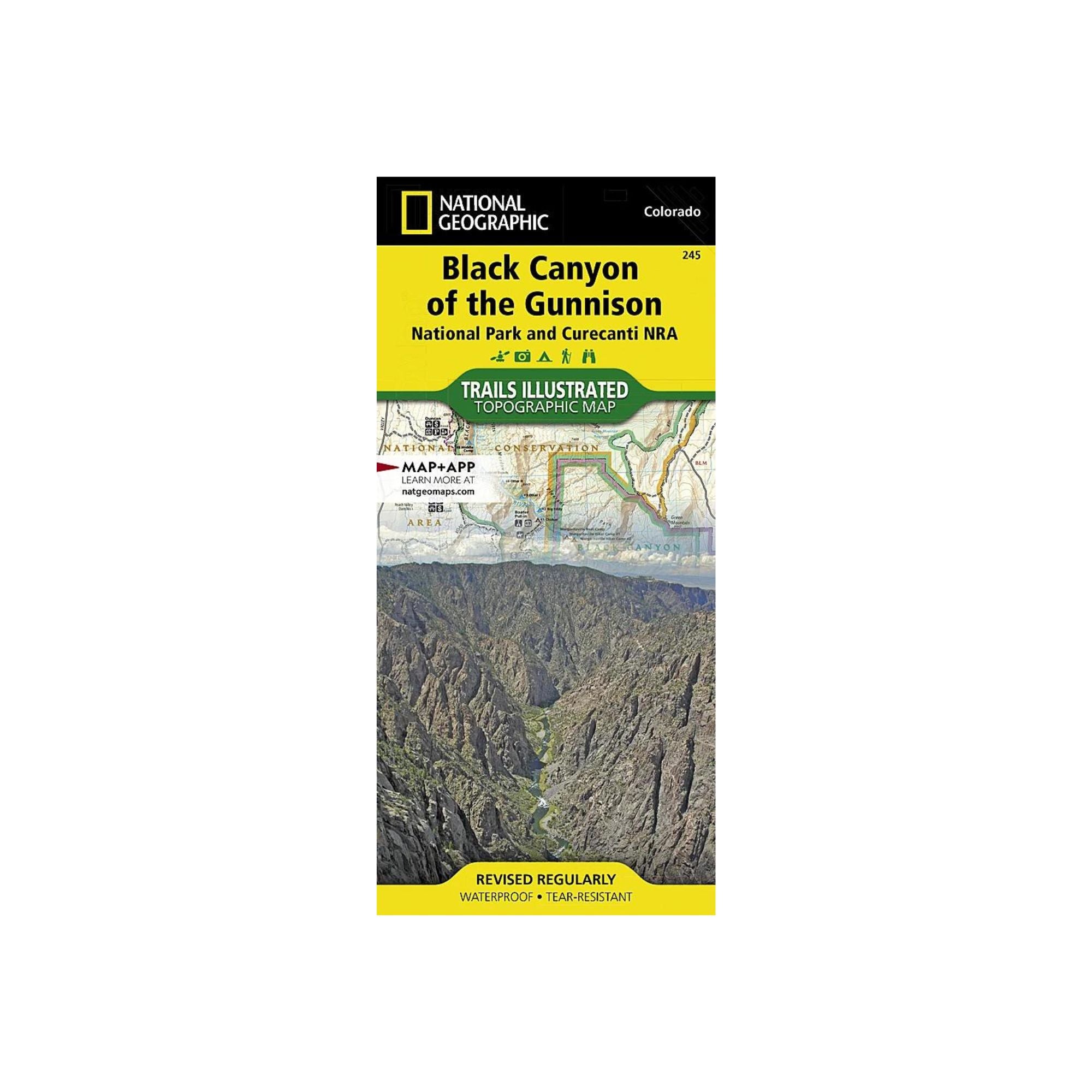 National Geographic 245: Black Canyon of the Gunnison Map - FERAL