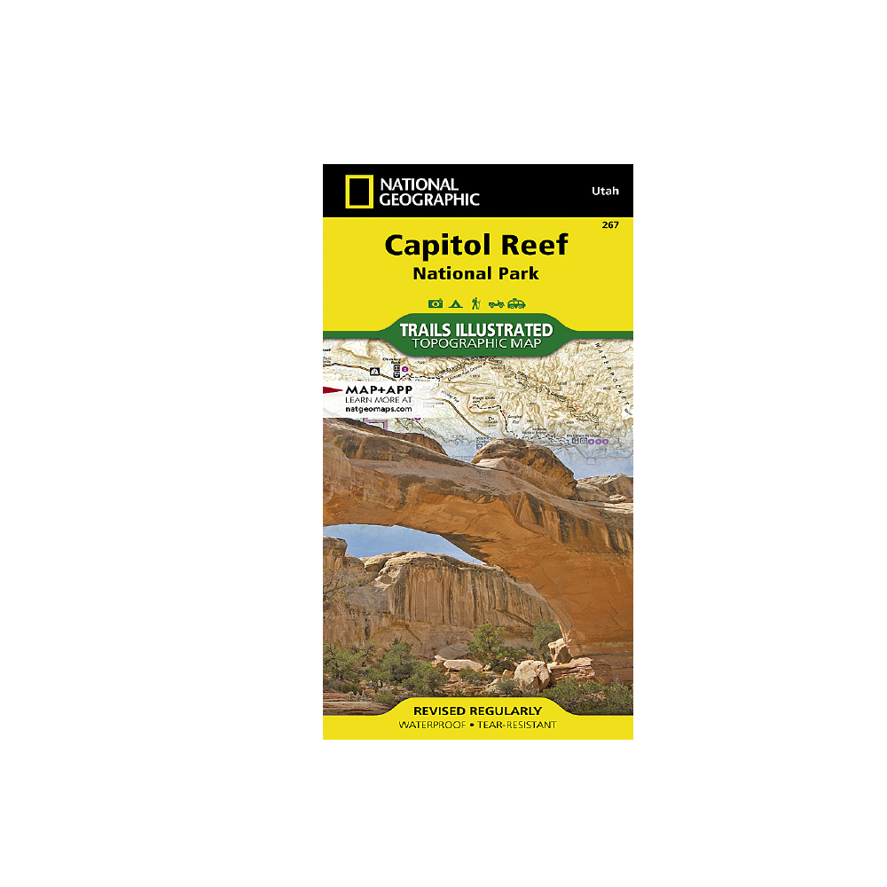 National Geographic #267 Capitol Reef National Park Map - FERAL