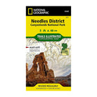 National Geographic 311: Needles District Canyonlands National Park Map - FERAL
