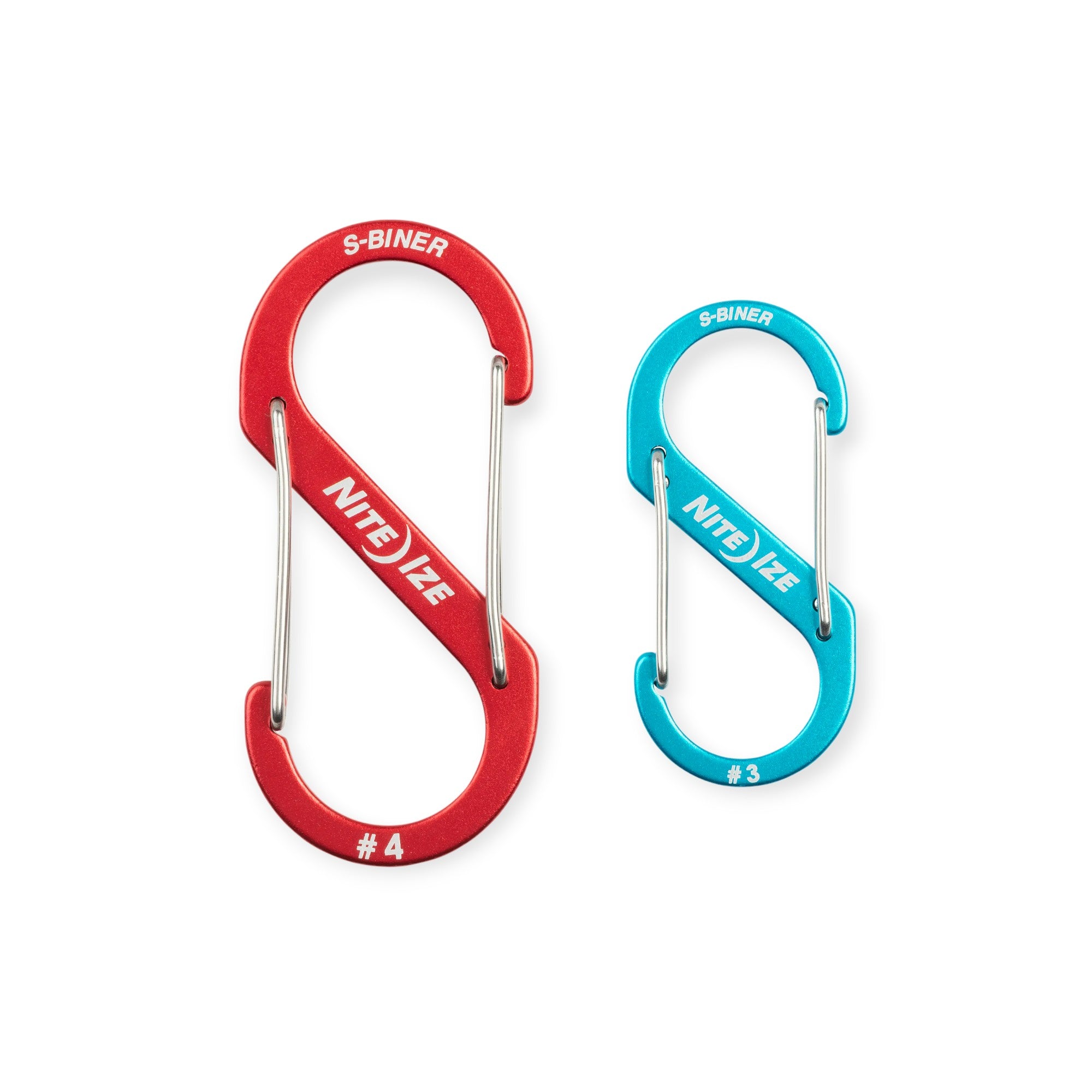 Nite Ize S-Biner Aluminum Dual Carabiner Combo -3 Pack - FERAL