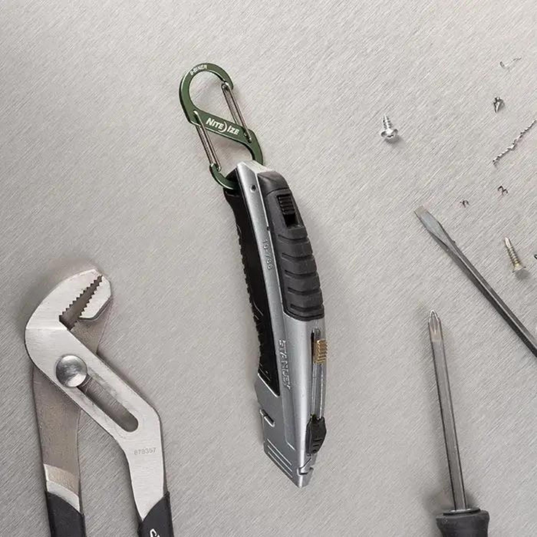 Nite Ize S-Biner Aluminum Dual Carabiner Combo -3 Pack - FERAL