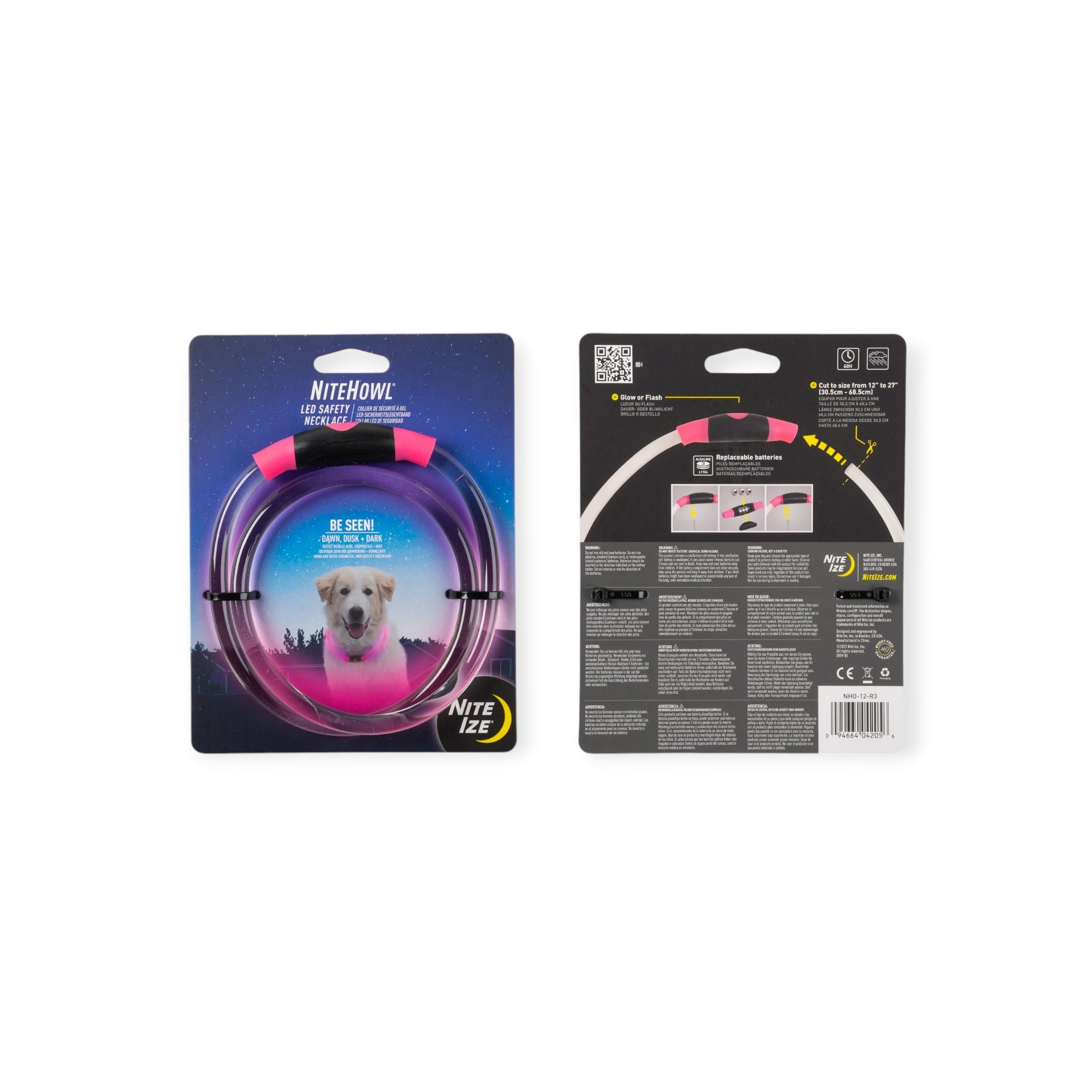 Nite Ize NiteHowl LED Safety Necklace - FERAL