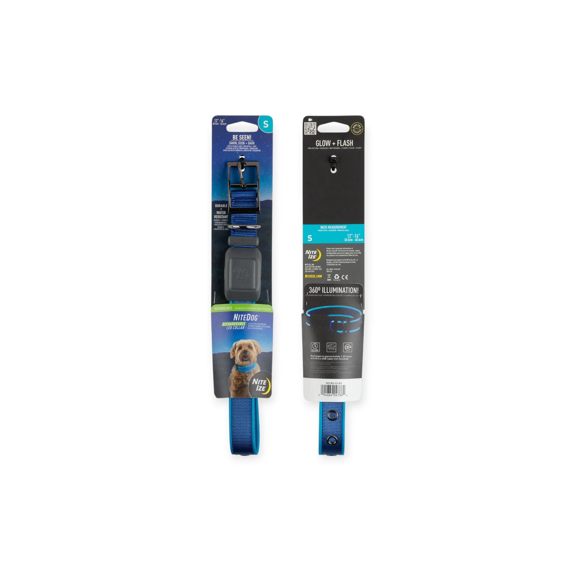 Nite Ize NiteDog Rechargeable LED Collar - FERAL