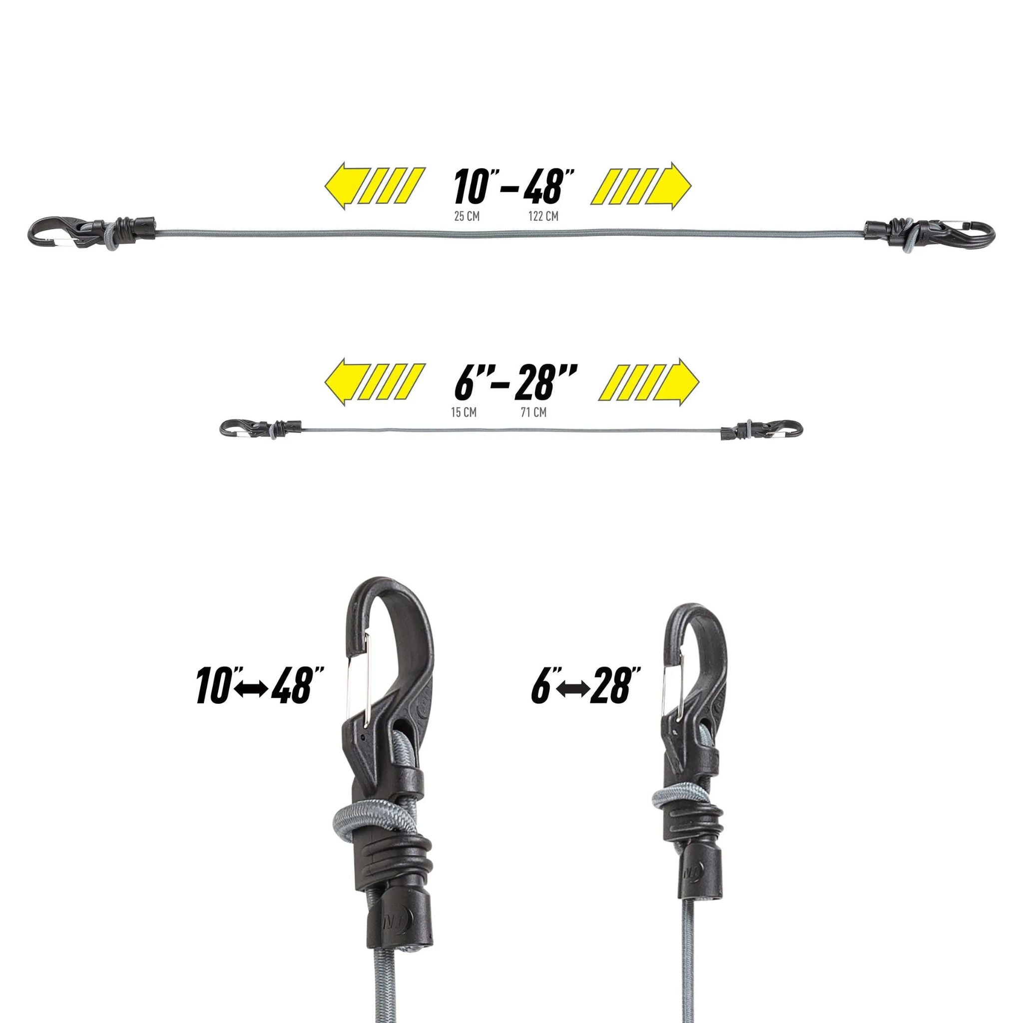 Nite Ize KnotBone Adjustable Bungee #5 - FERAL