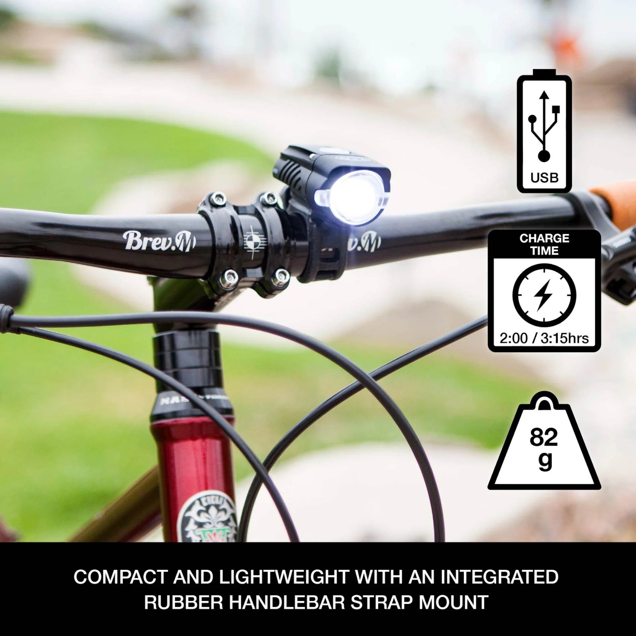 NiteRider Swift 500 Bike Light - FERAL