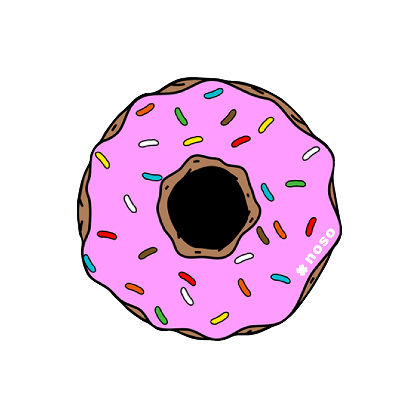 NoSo Donut Pink Patch - FERAL