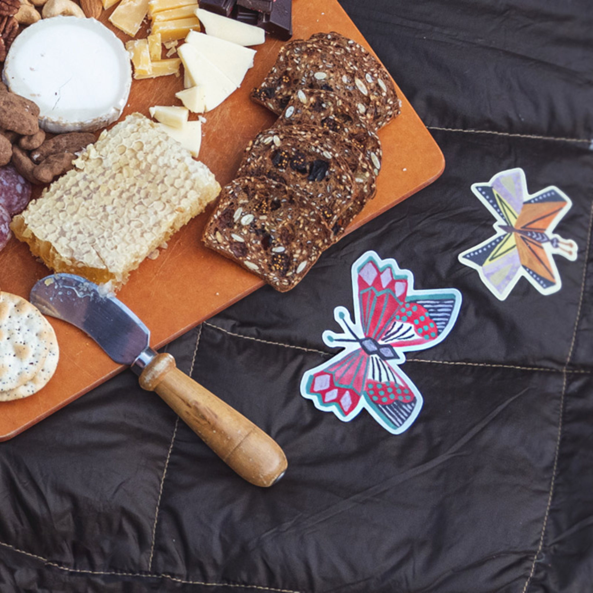 NoSo Red Butterfly by Nathalie Lete Patch - FERAL