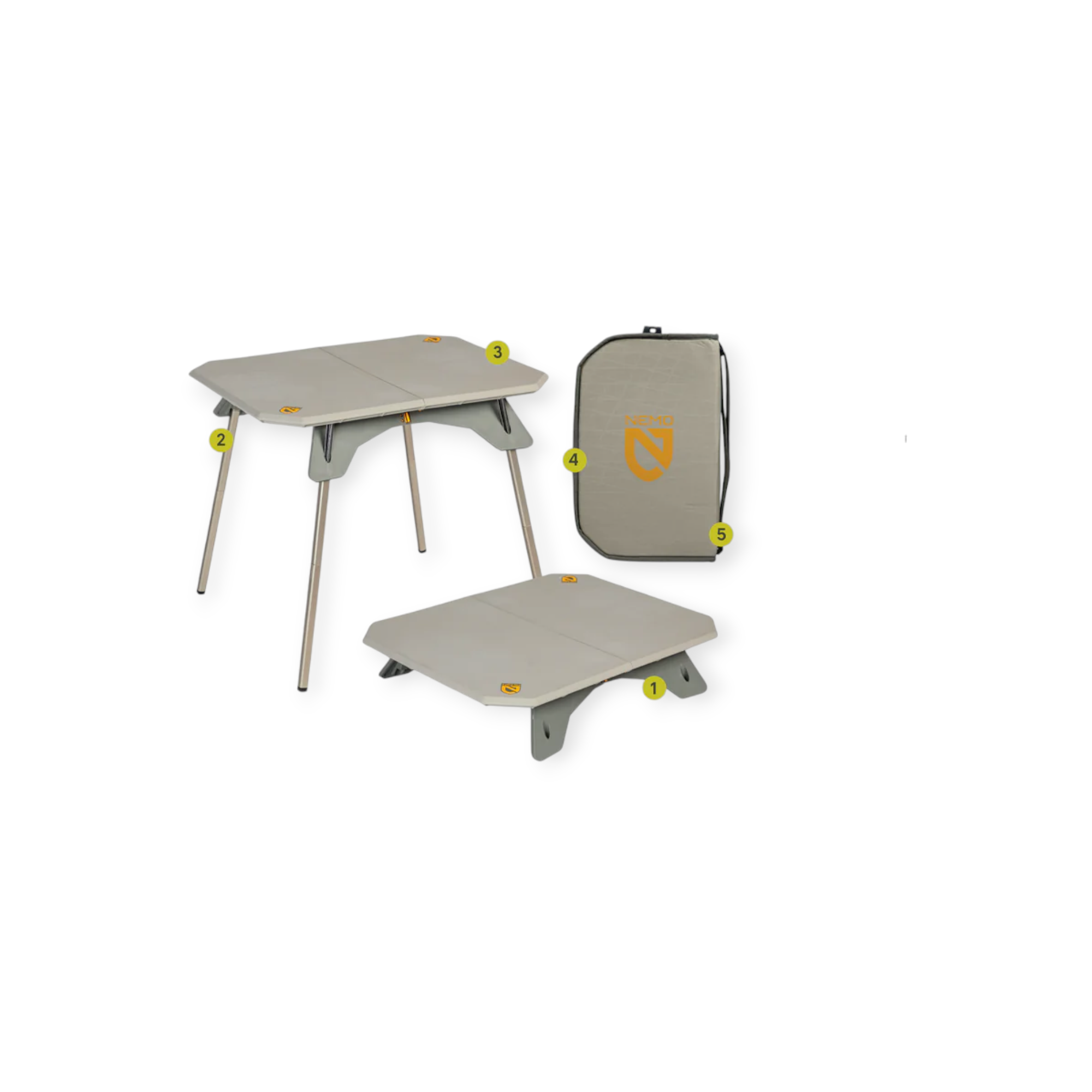 NEMO Moonlander Dual Height Table - FERAL