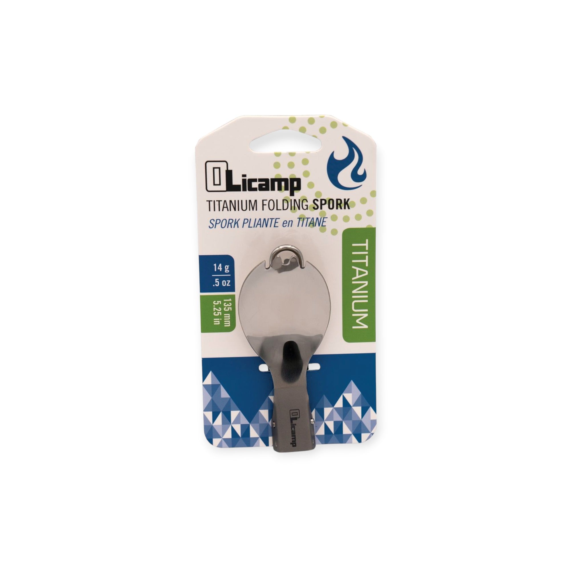 Olicamp Folding Titanium Spork - FERAL