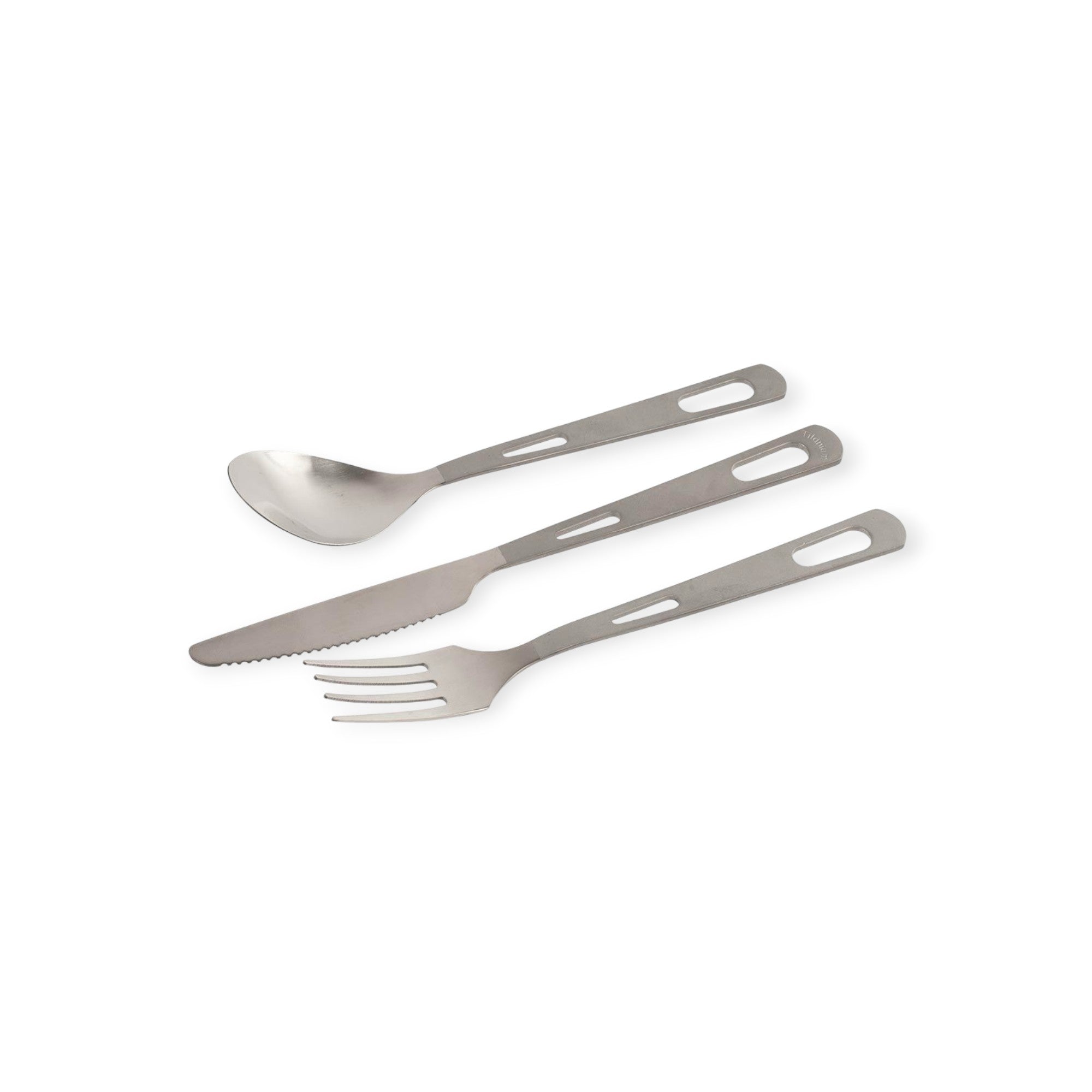 Olicamp Titanium 3 Piece Cutlery Set - FERAL