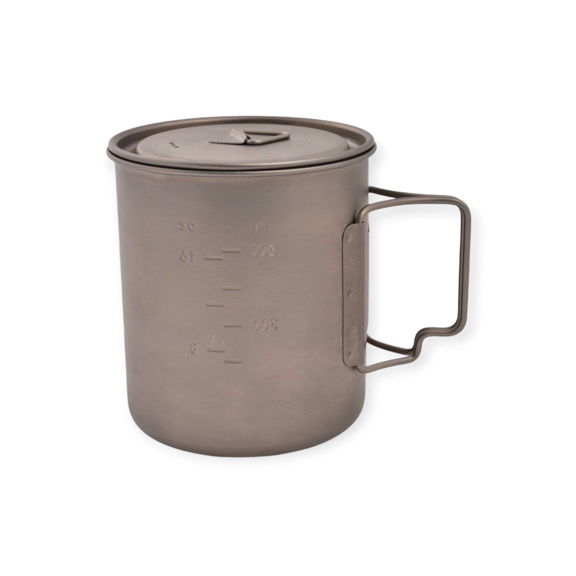 Olicamp Titanium Space Saver Mug w' Lid 750ml - FERAL