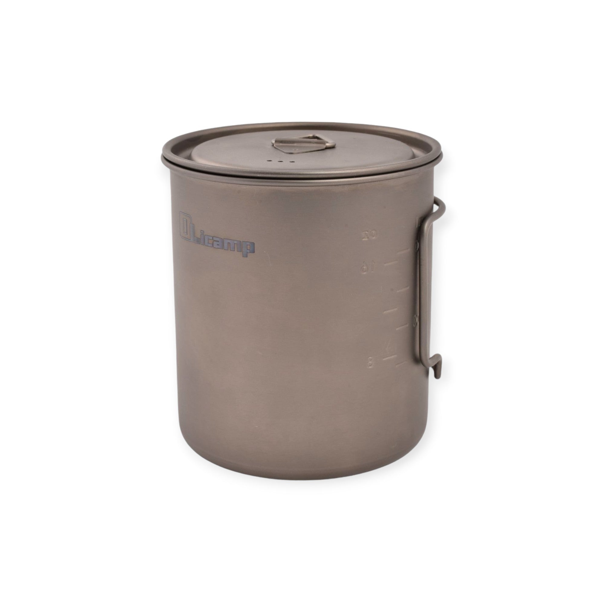 Olicamp Titanium Space Saver Mug w' Lid 750ml - FERAL