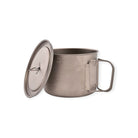 Olicamp Titanium Space Saver Pot w' Lid 900ml - FERAL