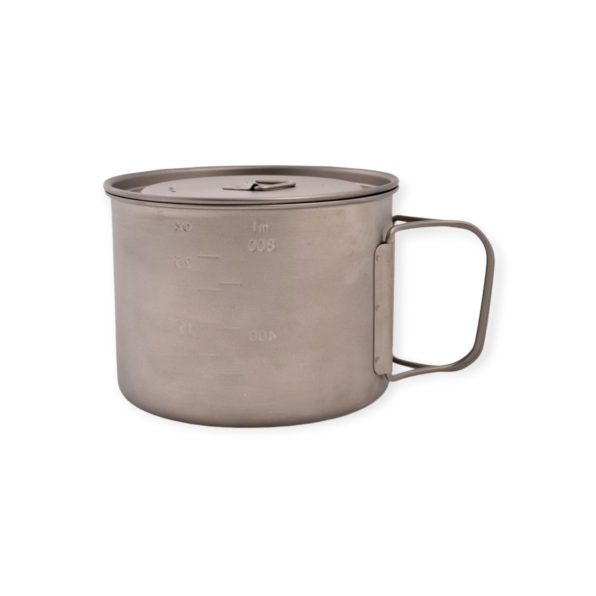 Olicamp Titanium Space Saver Pot w' Lid 900ml - FERAL