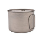 Olicamp Titanium Space Saver Pot w' Lid 900ml - FERAL