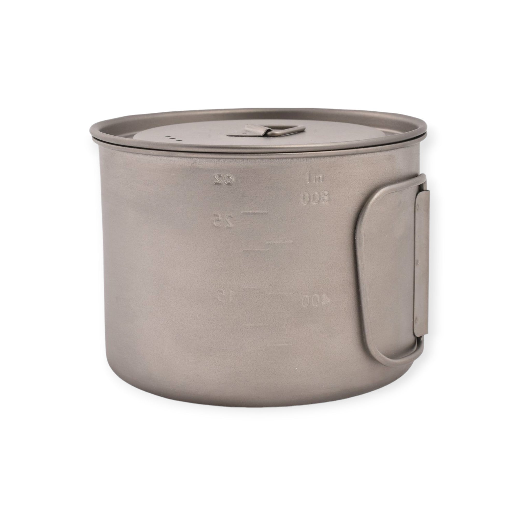 Olicamp Titanium Space Saver Pot w' Lid 900ml - FERAL