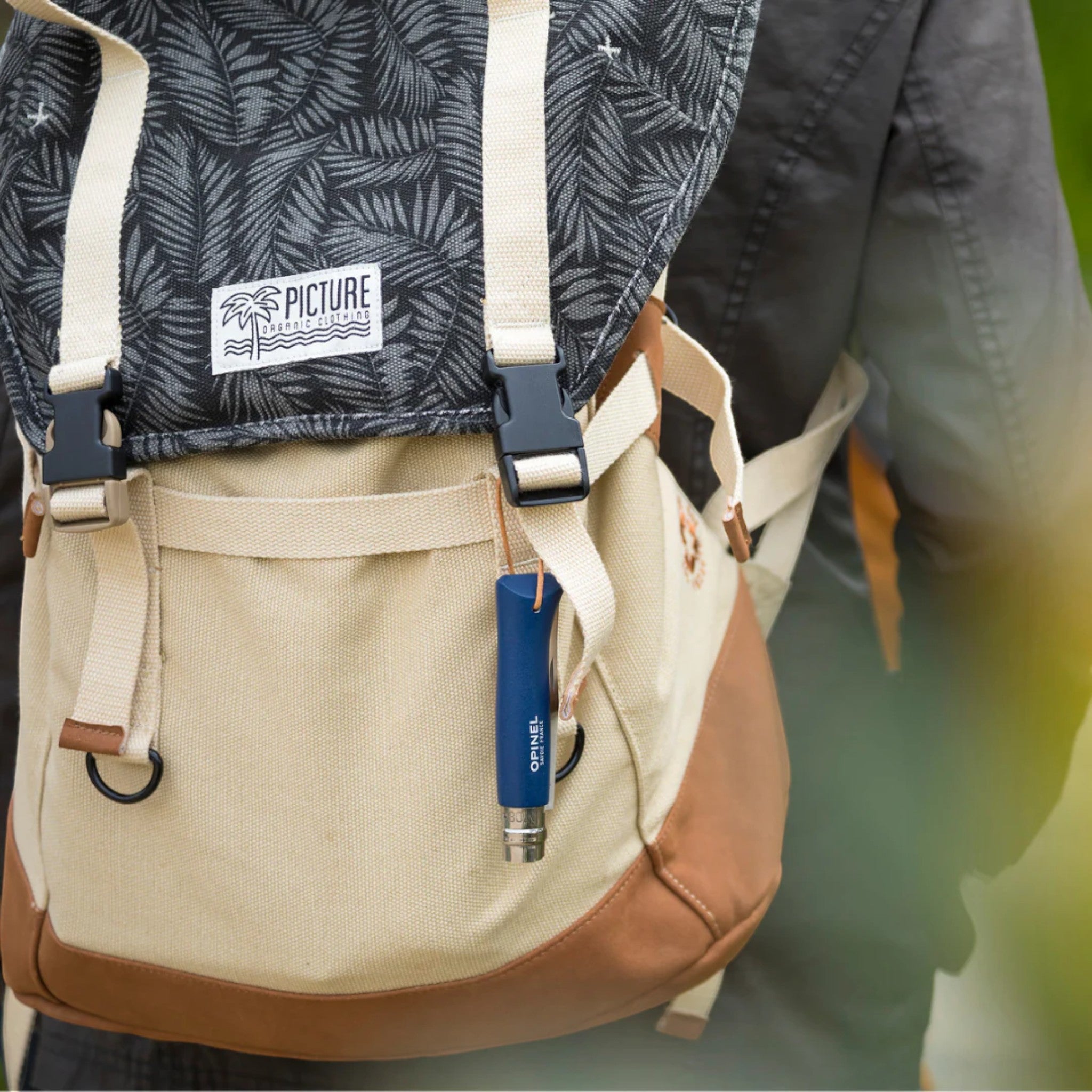 Opinel No.08 Colorama Stainless Steel Folding Knife With Lanyard - FERAL