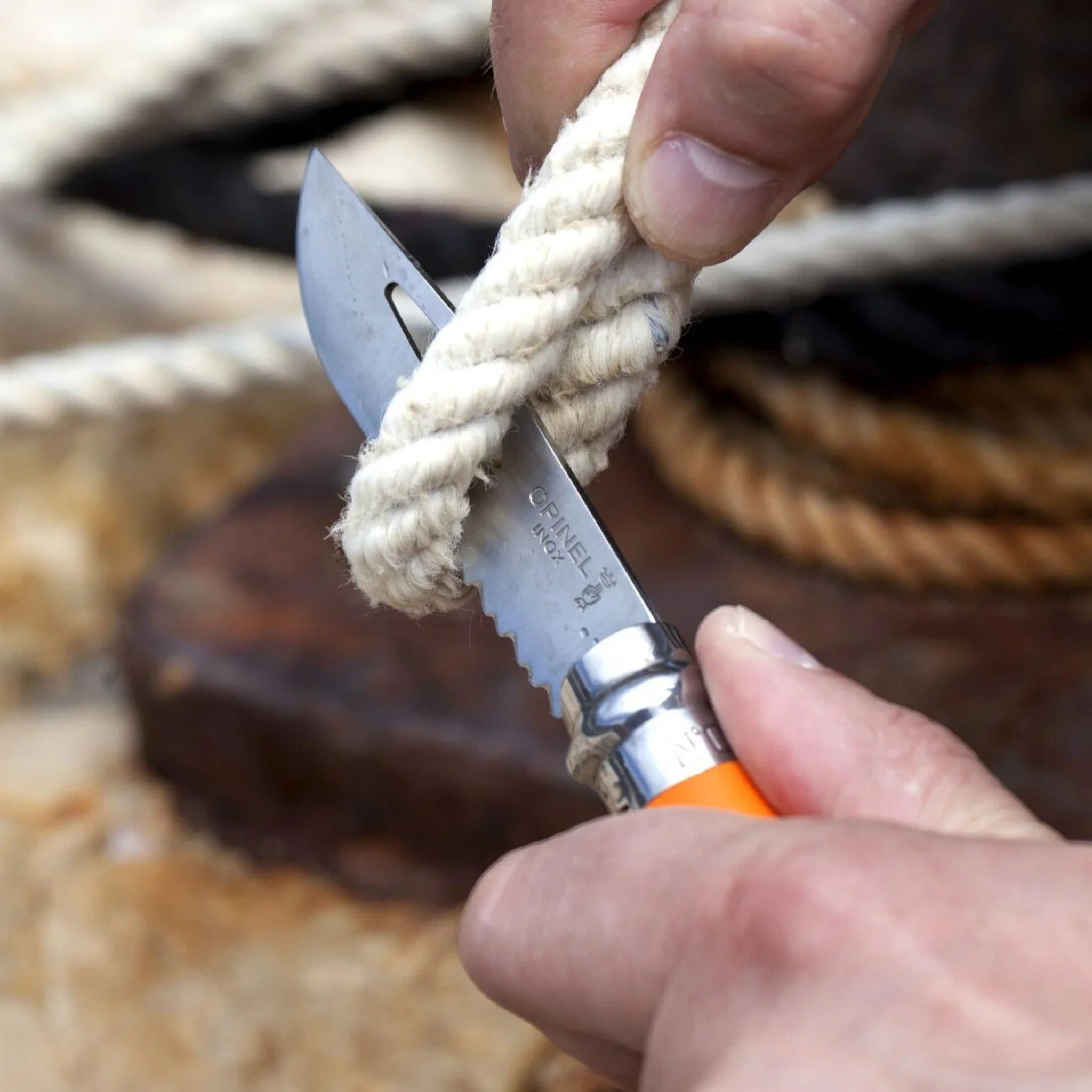 Opinel No. 8 Outdoor & Boating Folding Knife - FERAL