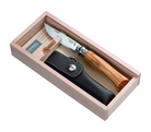 Opinel No. 8 Olive Folding Knife + Alpine Sheath Gift Box - FERAL