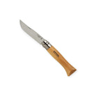 Opinel No.08 Stainless Steel Folding Pocket Knife Beech - FERAL