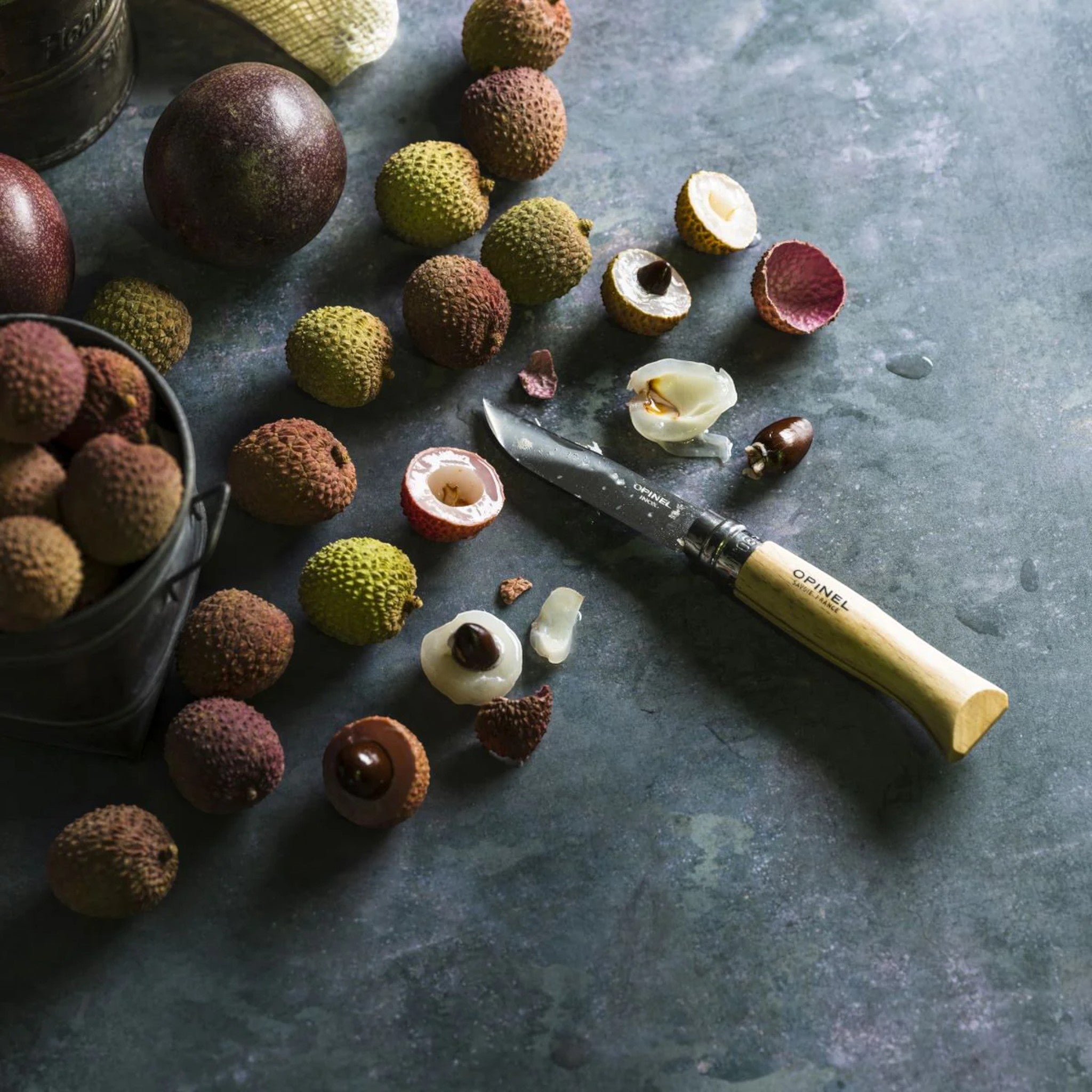 Opinel No.08 Stainless Steel Folding Pocket Knife Walnut - FERAL