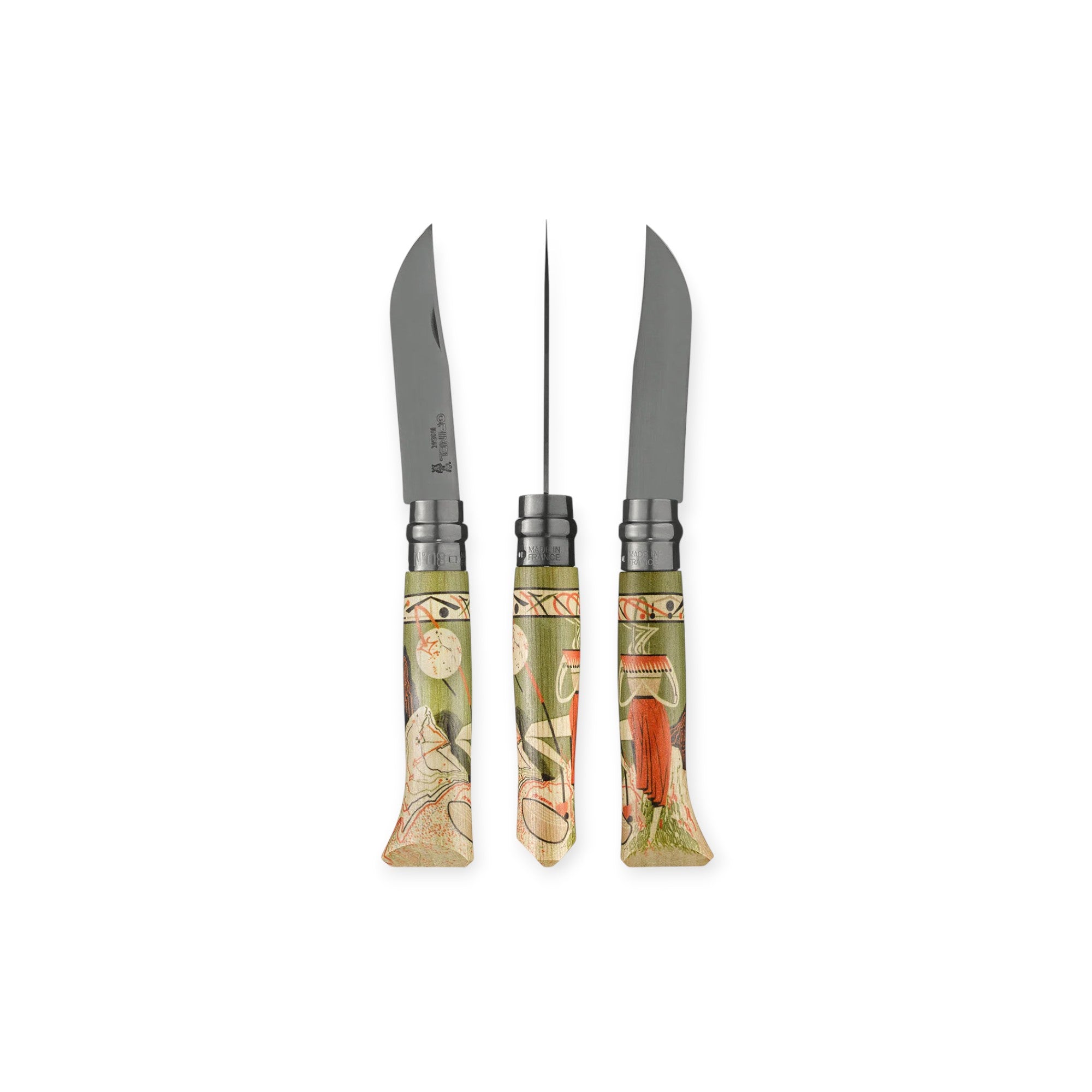 Opinel No.08 Stainless Steel Folding Knife Limited Edition Nature - FERAL