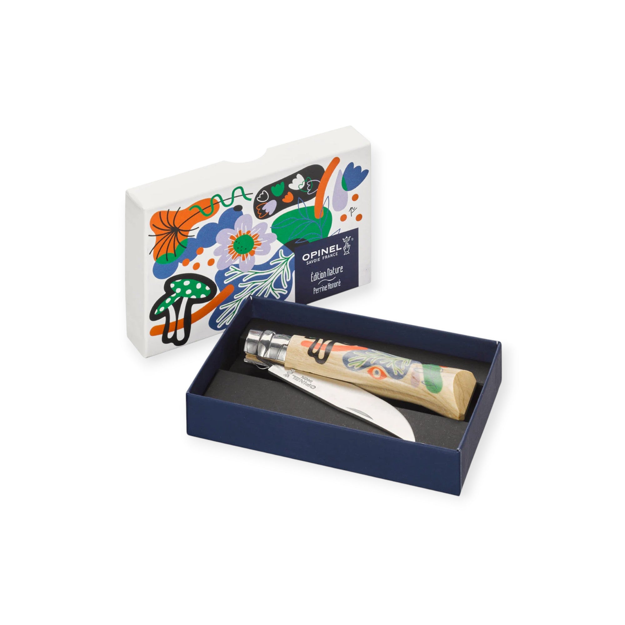 Opinel No.08 Stainless Steel Folding Knife Limited Edition Nature - FERAL