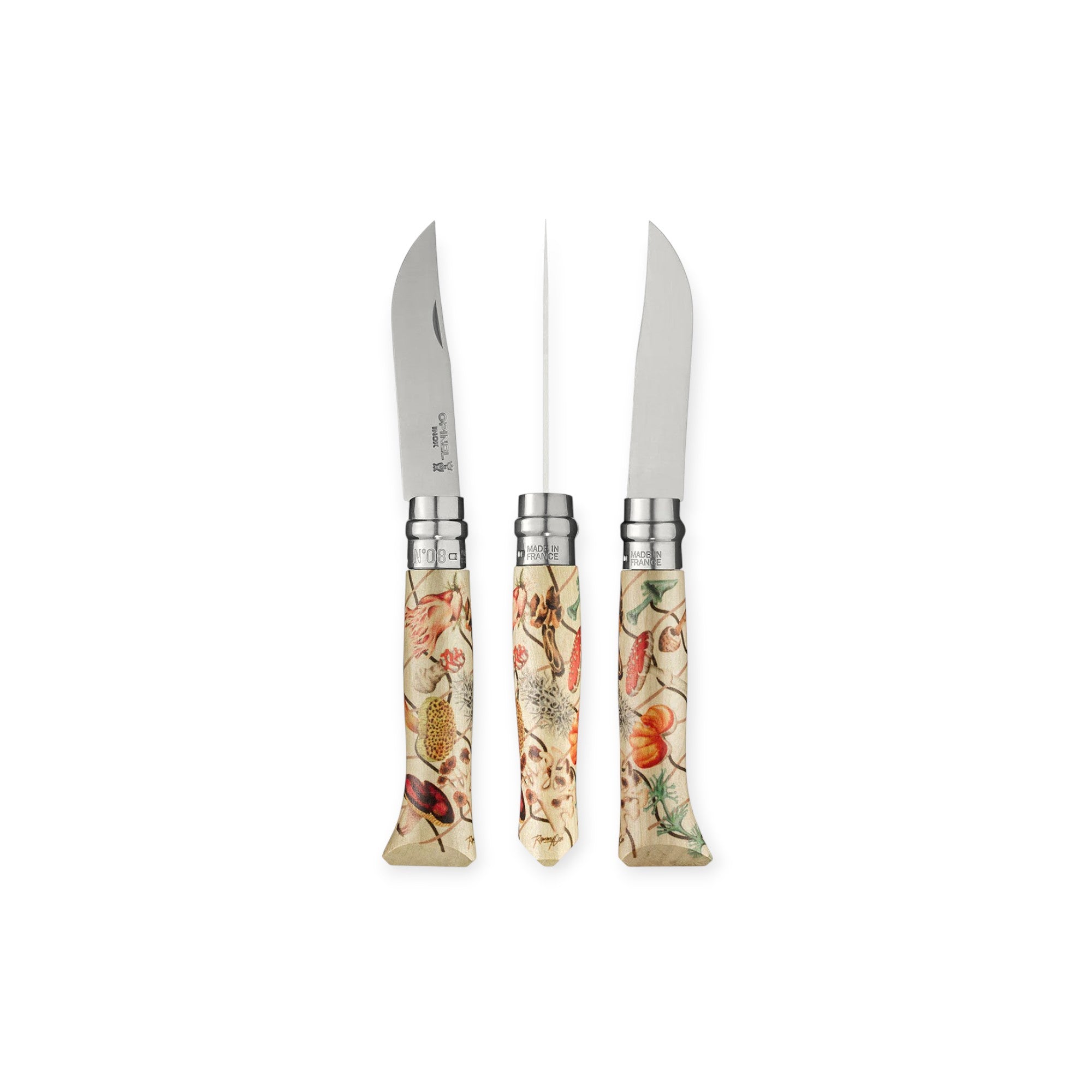 Opinel No.08 Stainless Steel Folding Knife Limited Edition Nature - FERAL