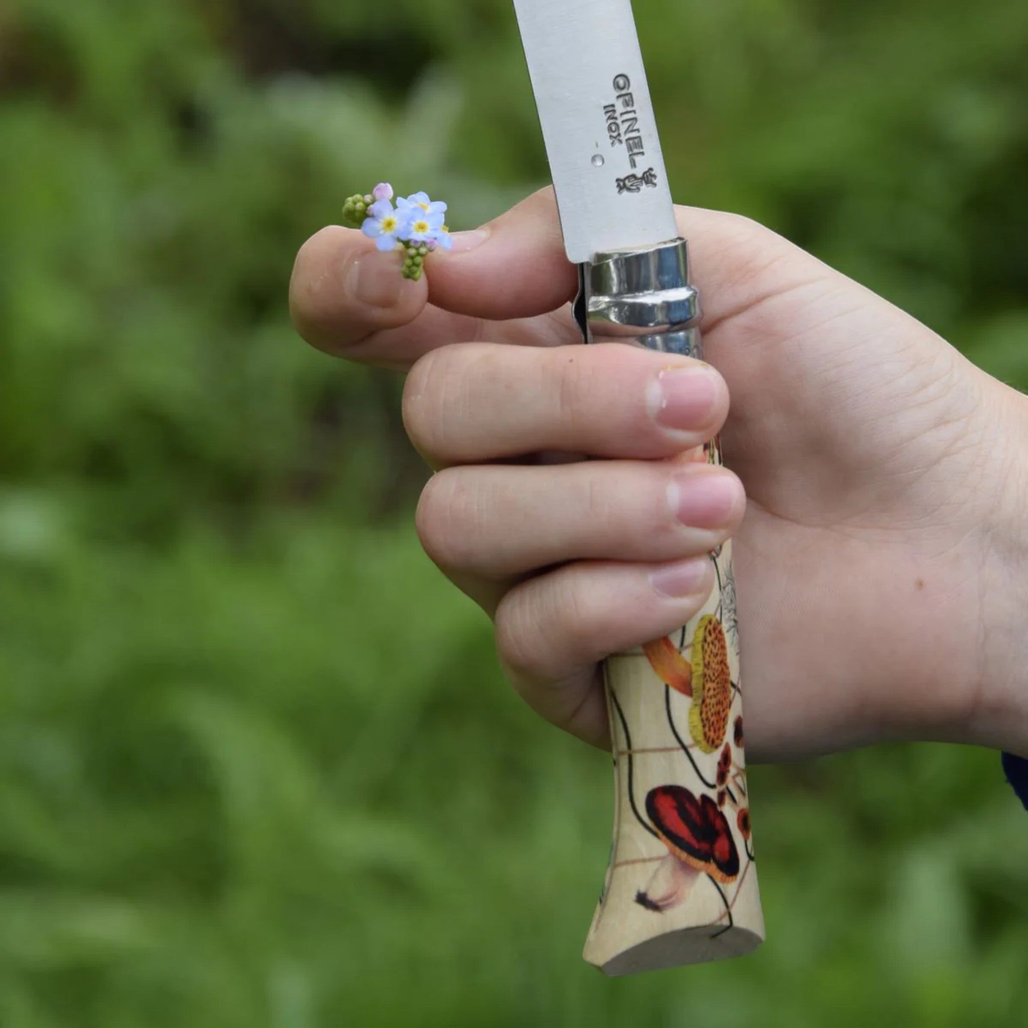 Opinel No.08 Stainless Steel Folding Knife Limited Edition Nature - FERAL