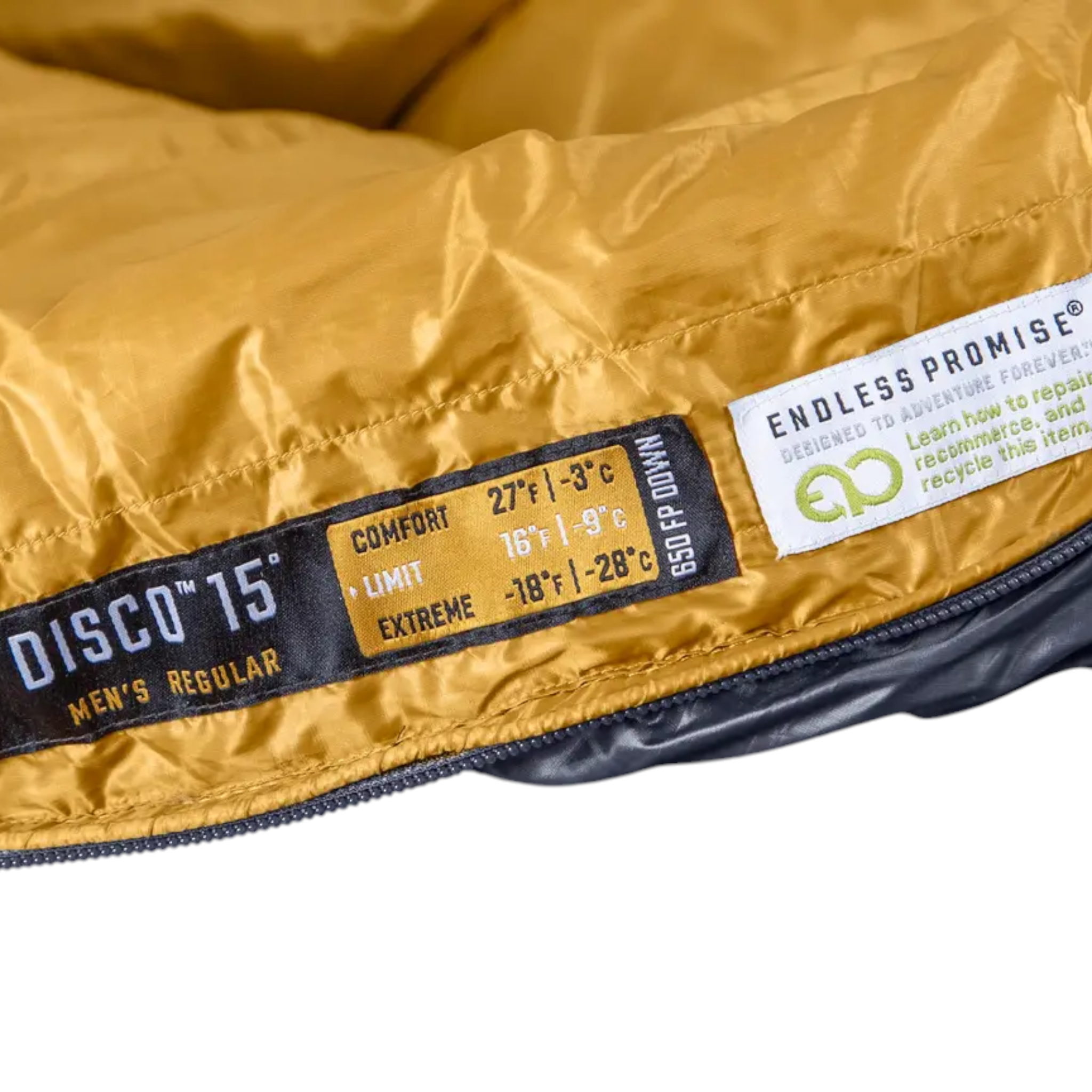 NEMO Disco Men's Endless Promise 15 Degree Down Sleeping Bag - FERAL