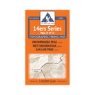 Outdoor Trail Maps 14er Series Map 14/16:  Uncompahgre/Wetterhorn/San Luis Map - FERAL