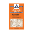 Outdoor Trail Maps 14er Series Map 9/16: Shavano/Tabeguache/Antero Map - FERAL