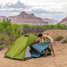 Peregrine Monarch Self-Inflating Double Wide Sleeping Pad 4" - FERAL