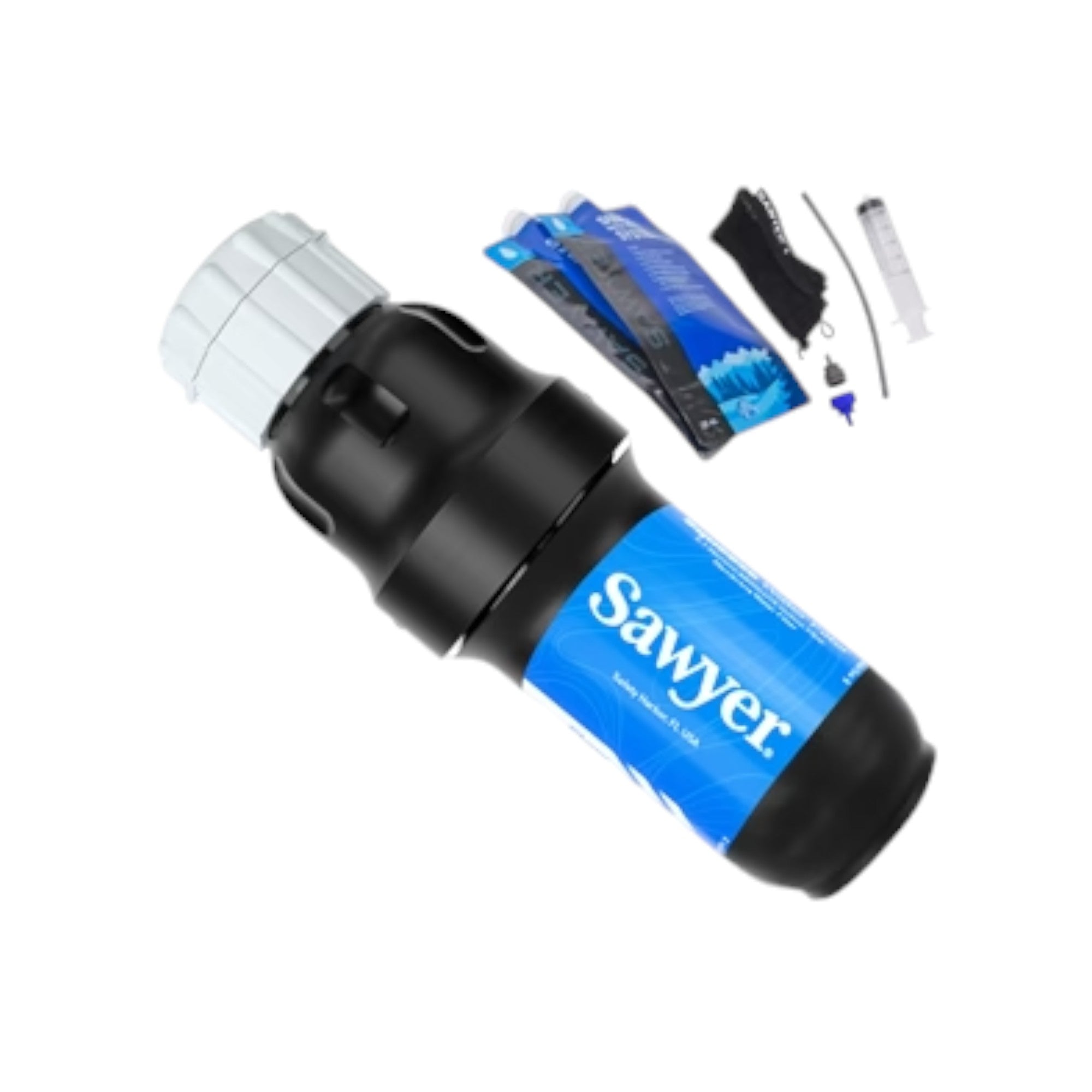 Sawyer Point One Squeeze Water Filter w' 2 Pouches SP129 - FERAL