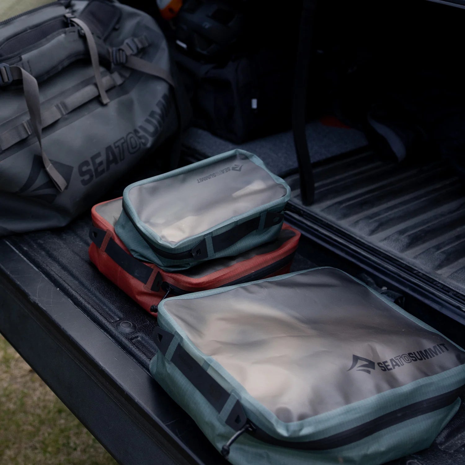 Sea To Summit Hydraulic Packing Cube Set - FERAL