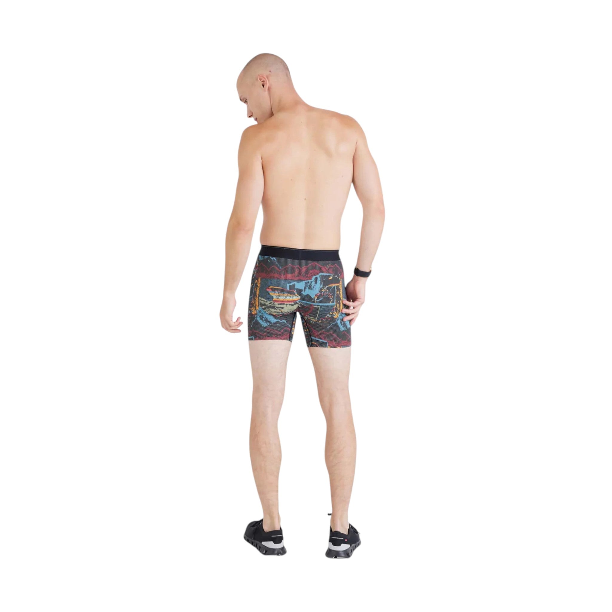 SAXX Quest Quick Dry Mesh Boxer Briefs - FERAL