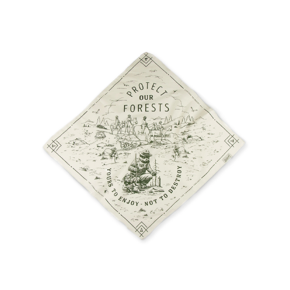 Landmark Project Protect Our Forests Bandana - FERAL