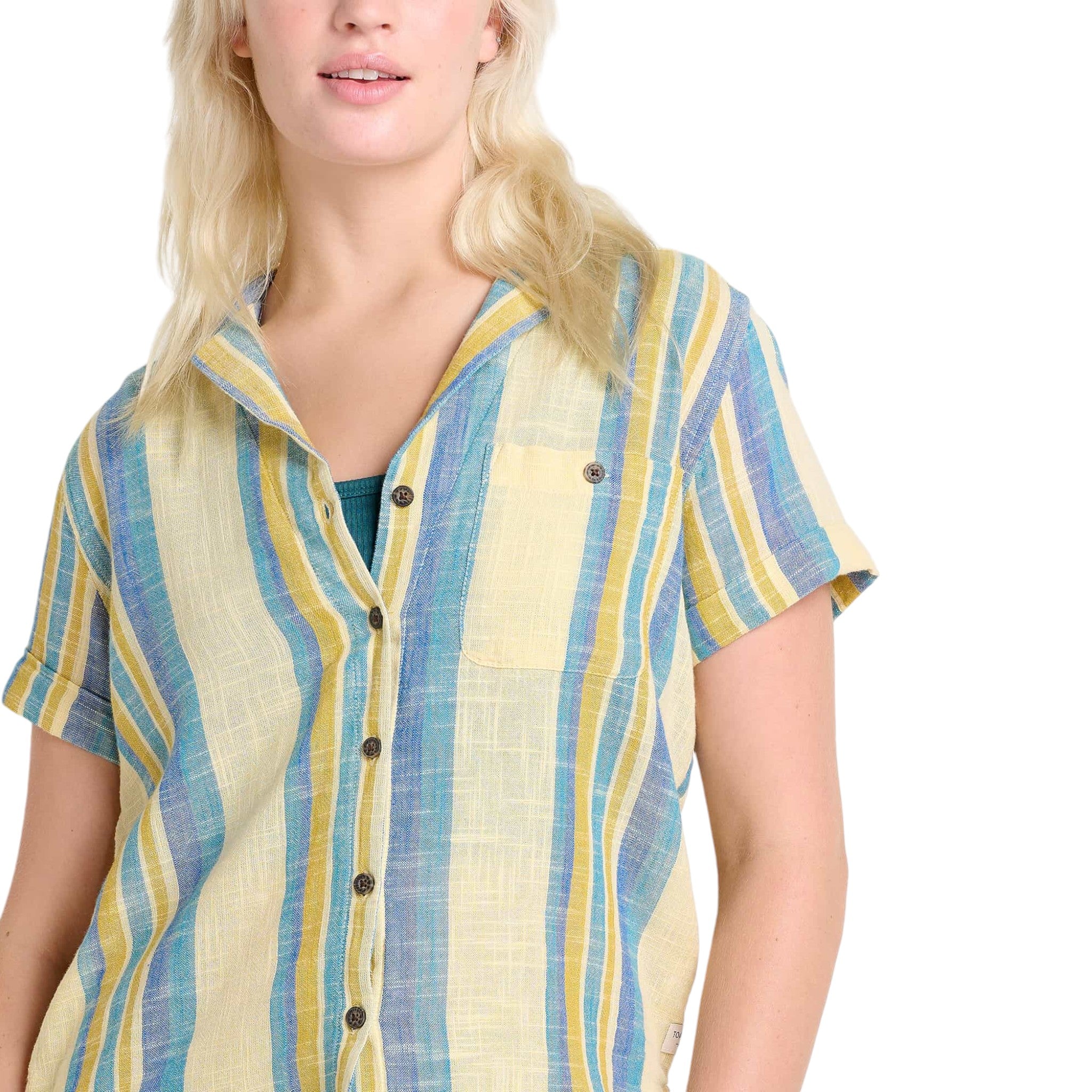 Toad & Co. Women's Camp Cove Short Sleeve Shirt - FERAL