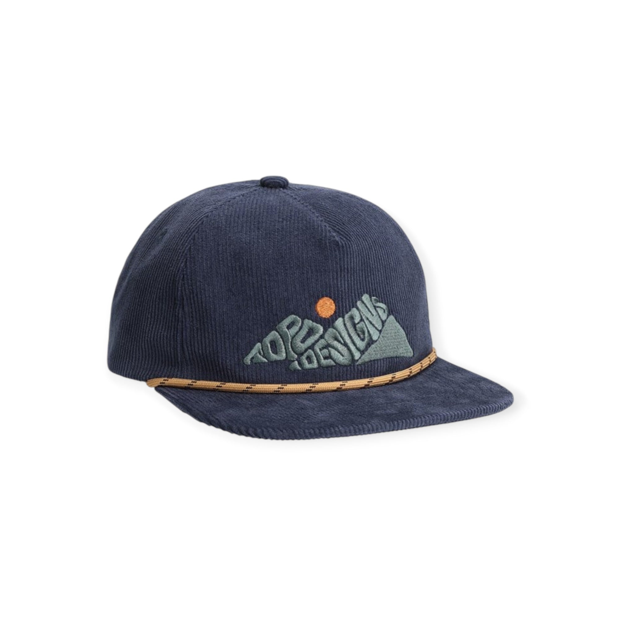 Topo Designs Rugged Peaks Corduroy Trucker Hat - FERAL